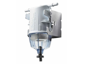 23106-30 Racor SNAPP™ Disposable Fuel Filter/Water Separator With Bracket and Drain - 23106-30